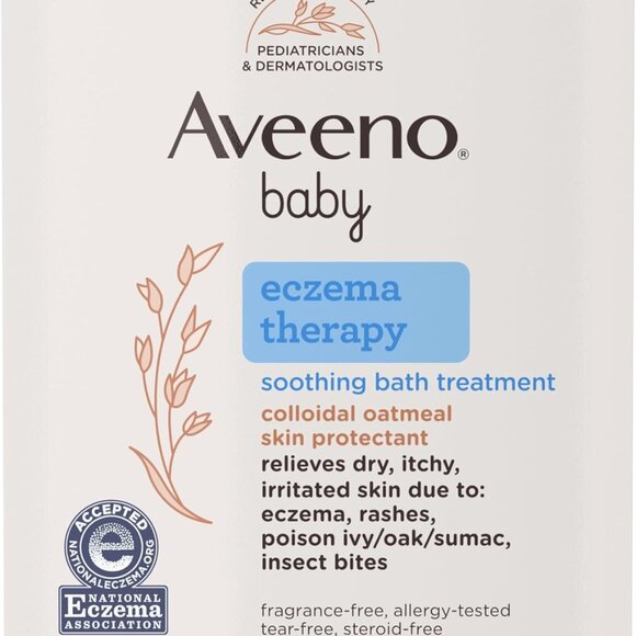 Eczema Therapy Soothing Bath Treatment for Relief of Dry, Itchy & Irritated Skin - Picture 1 of 13